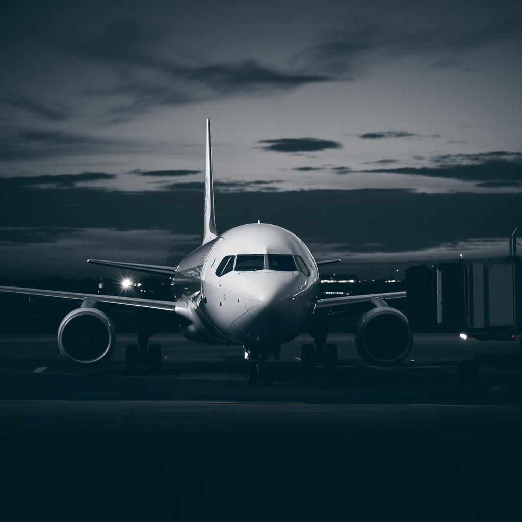 Boeing 737 MAX 8 na stání E11 v Praze. Foto: Letopis / archiv